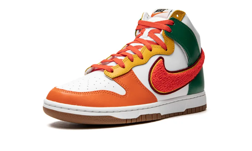 Nike Dunk Dunk Hi Retro University 'Habanero Red'
